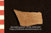 Aardewerk (fragment) (Collectie Wereldmuseum, RV-2049-649)