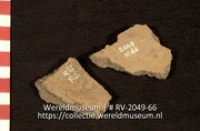 Aardewerk fragmenten (Collectie Wereldmuseum, RV-2049-66)