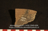 Aardewerk (fragment) (Collectie Wereldmuseum, RV-2049-694)