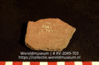 Aardewerk (fragment) (Collectie Wereldmuseum, RV-2049-703)