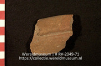 Aardewerk fragment (Collectie Wereldmuseum, RV-2049-71)
