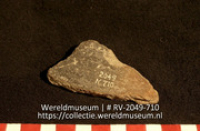 Aardewerk (fragment) (Collectie Wereldmuseum, RV-2049-710)