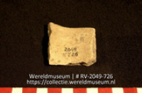 Aardewerk (fragment) (Collectie Wereldmuseum, RV-2049-726)
