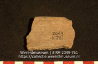 Aardewerk (fragment) (Collectie Wereldmuseum, RV-2049-761)