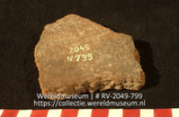 Aardewerk (fragment) (Collectie Wereldmuseum, RV-2049-799)