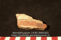 Versierd aardewerk (fragment) (Collectie Wereldmuseum, RV-2049-823)