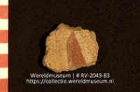 Versierd aardewerk (fragment) (Collectie Wereldmuseum, RV-2049-83)