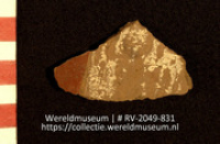 Versierd aardewerk (fragment) (Collectie Wereldmuseum, RV-2049-831)