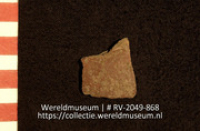 Aardewerk (fragment) (Collectie Wereldmuseum, RV-2049-868)