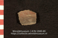 Aardewerk fragment (Collectie Wereldmuseum, RV-2049-89)