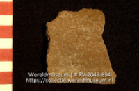 Aardewerk (fragment) (Collectie Wereldmuseum, RV-2049-894)