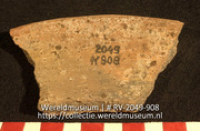 Aardewerk (fragment) (Collectie Wereldmuseum, RV-2049-908)