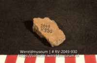 Aardewerk (fragment) (Collectie Wereldmuseum, RV-2049-930)