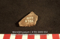Aardewerk (fragment) (Collectie Wereldmuseum, RV-2049-932)