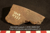 Aardewerk (fragment) (Collectie Wereldmuseum, RV-2049-937)