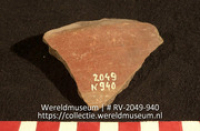 Aardewerk (fragment) (Collectie Wereldmuseum, RV-2049-940)