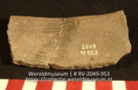 Aardewerk (fragment) (Collectie Wereldmuseum, RV-2049-953)