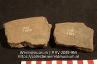 Aardewerk (fragment) (Collectie Wereldmuseum, RV-2049-959)