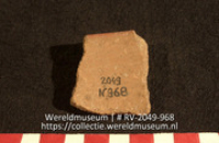Aardewerk (fragment) (Collectie Wereldmuseum, RV-2049-968)