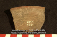 Aardewerk (fragment) (Collectie Wereldmuseum, RV-2049-984)