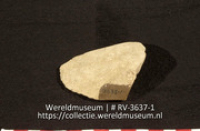 Afslag van een steen (Collectie Wereldmuseum, RV-3637-1)