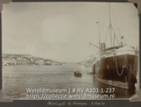 Serie G.M. Versteeg, album 4/4; Tapanahoni expeditie, Suriname 1904; expeditie; Schottegat te Curacao (17 December)' (Collectie Wereldmuseum, RV-A103-1-237), Versteeg, Gerard