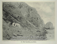 153. Fort-landing op Saba.' (Collectie Wereldmuseum, RV-A5-3-54)