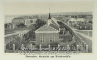 Bonaire. Gezicht op Kralendijk.' (Collectie Wereldmuseum, RV-A5-3-55)