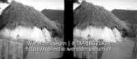 Curacao. Koenoekoehutten in het dorpje Knip; Kunukuhuis op het platteland van Curacao (Collectie Wereldmuseum, TM-10021824)