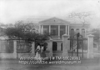 Curacao. Heerenhuis; Een herenhuis op Curacao; A mansion on Curacao (Collectie Wereldmuseum, TM-10028981)