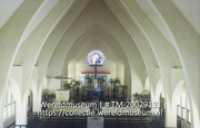 Interieur van de Rooms-katholieke kerk te Kralendijk; Interieur van de R.K.kerk te Kralendijk. (Collectie Wereldmuseum, TM-20029133), Lawson, Boy