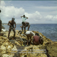 Snorkelen bij de kust van Hato; Skindiving bij Hatokust. (Collectie Wereldmuseum, TM-20029839), Lawson, Boy