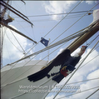 Het Chileense Marine opleidingsschip de Esmeralda; Opleidingsschip Esmeralda. (Collectie Wereldmuseum, TM-20029936), Lawson, Boy