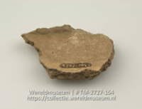 Aardewerken fragment (Collectie Wereldmuseum, TM-2727-164)