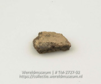 Aardewerken fragment (Collectie Wereldmuseum, TM-2727-92)