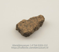 Aardewerken fragment (Collectie Wereldmuseum, TM-3163-112)