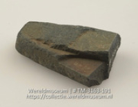 Stenen bijlkling (Collectie Wereldmuseum, TM-3163-191)