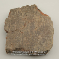 Aardewerken fragment (Collectie Wereldmuseum, TM-3163-37)
