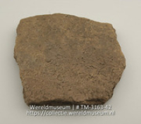 Aardewerken fragment (Collectie Wereldmuseum, TM-3163-42)