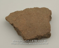 Aardewerken fragment (Collectie Wereldmuseum, TM-3163-46)