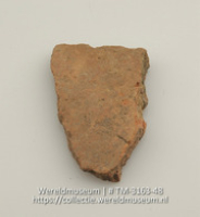 Aardewerken fragment (Collectie Wereldmuseum, TM-3163-48)