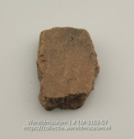Aardewerken fragment (Collectie Wereldmuseum, TM-3163-57)