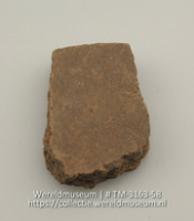 Aardewerken fragment (Collectie Wereldmuseum, TM-3163-58)