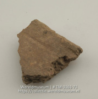 Aardewerken fragment (Collectie Wereldmuseum, TM-3163-71)