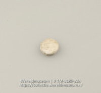 Schijfje van schelp (Collectie Wereldmuseum, TM-3189-22n)