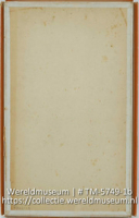 Doos voor legpuzzel (Collectie Wereldmuseum, TM-5749-1b)