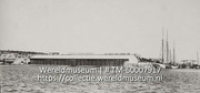 Quatre golettes en voie de construction.; Vier schoeners in aanbouw op de werf (Collectie Wereldmuseum, TM-60007917), Soublette et Fils; Robert Soublette