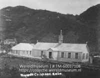 Towards Crispeen. Saba; Kerk; Church (Collectie Wereldmuseum, TM-60037108)