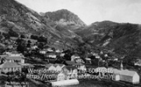 The Bottom (No 3) Saba, Dutch W.I.; Overzicht van Bottom met omliggende bergen (Collectie Wereldmuseum, TM-60046316)