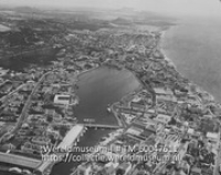 Luchtfoto van Willemstad (Collectie Wereldmuseum, TM-60047611)